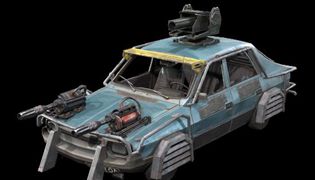 和平精英武装DACIA轿车载具评测