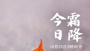 2020霜降节气朋友圈图片大全