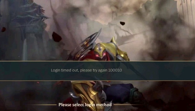 lol手游login time out是什么意思