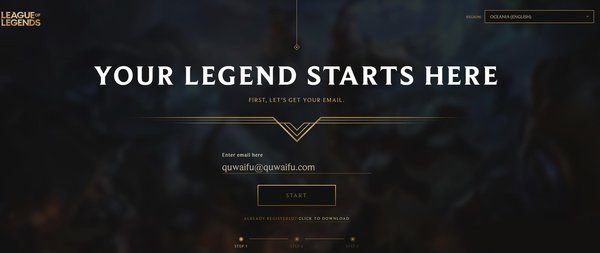 lol手游拳头国际服账号怎么注册