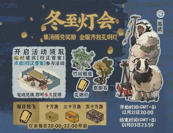 江南百景图冬至灯会活动怎么玩