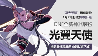 DNF光翼天使神器装扮外观全职业一览