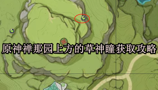 原神禅那园上方的草神瞳获取攻略